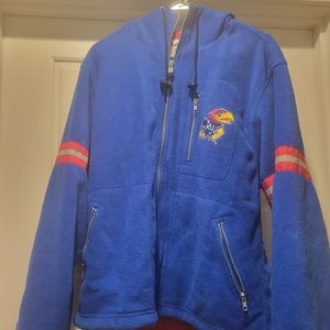 KU zip front jacket. Size S men's